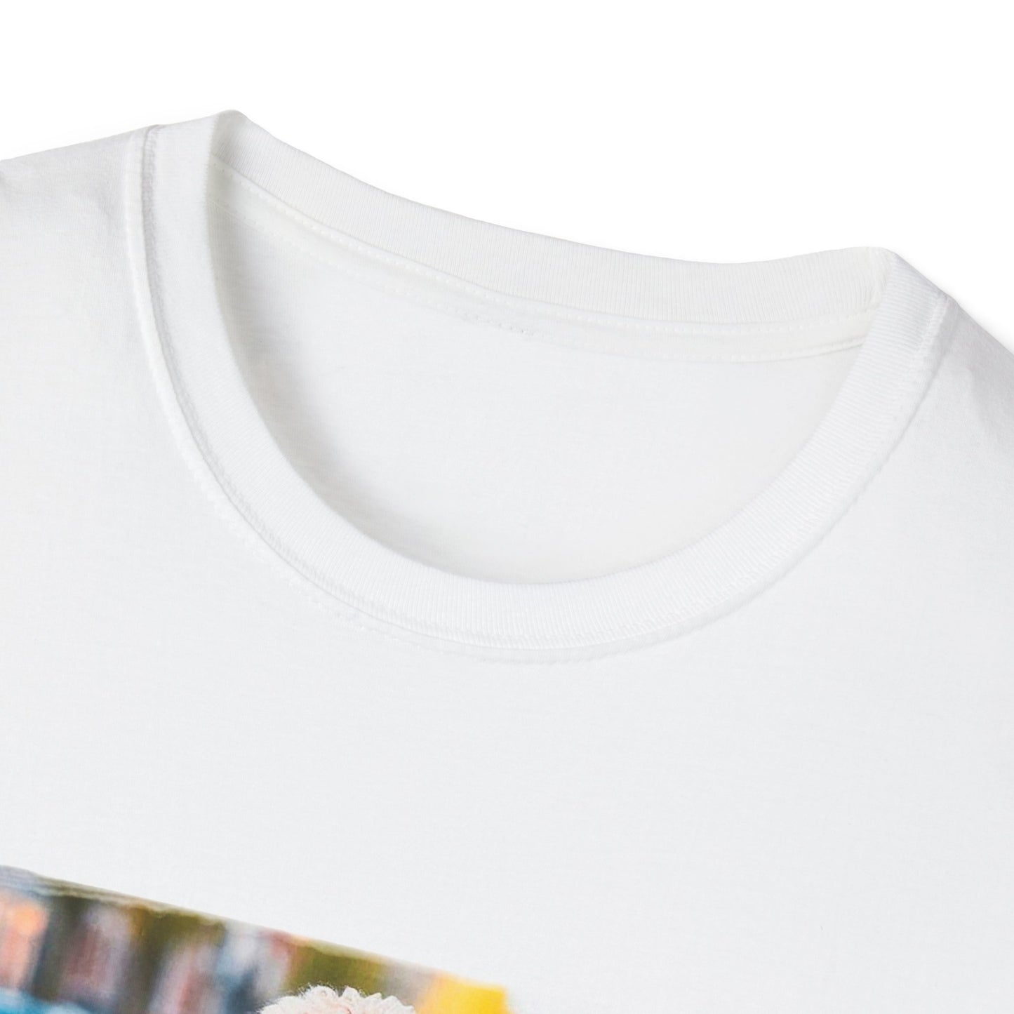 CockerPoo bike stroll t shirt T-Shirt Printify