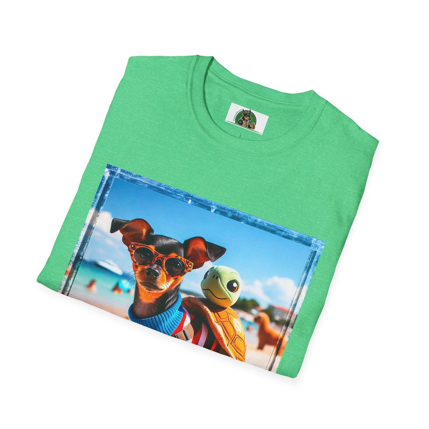Min Pin T-Shirt beach day