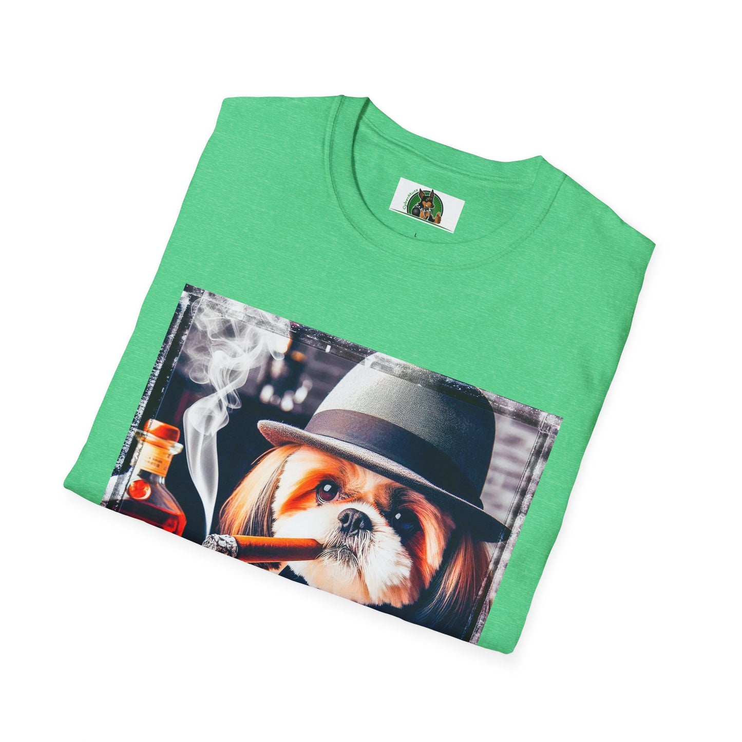 Tzu smoking and drinking shirt