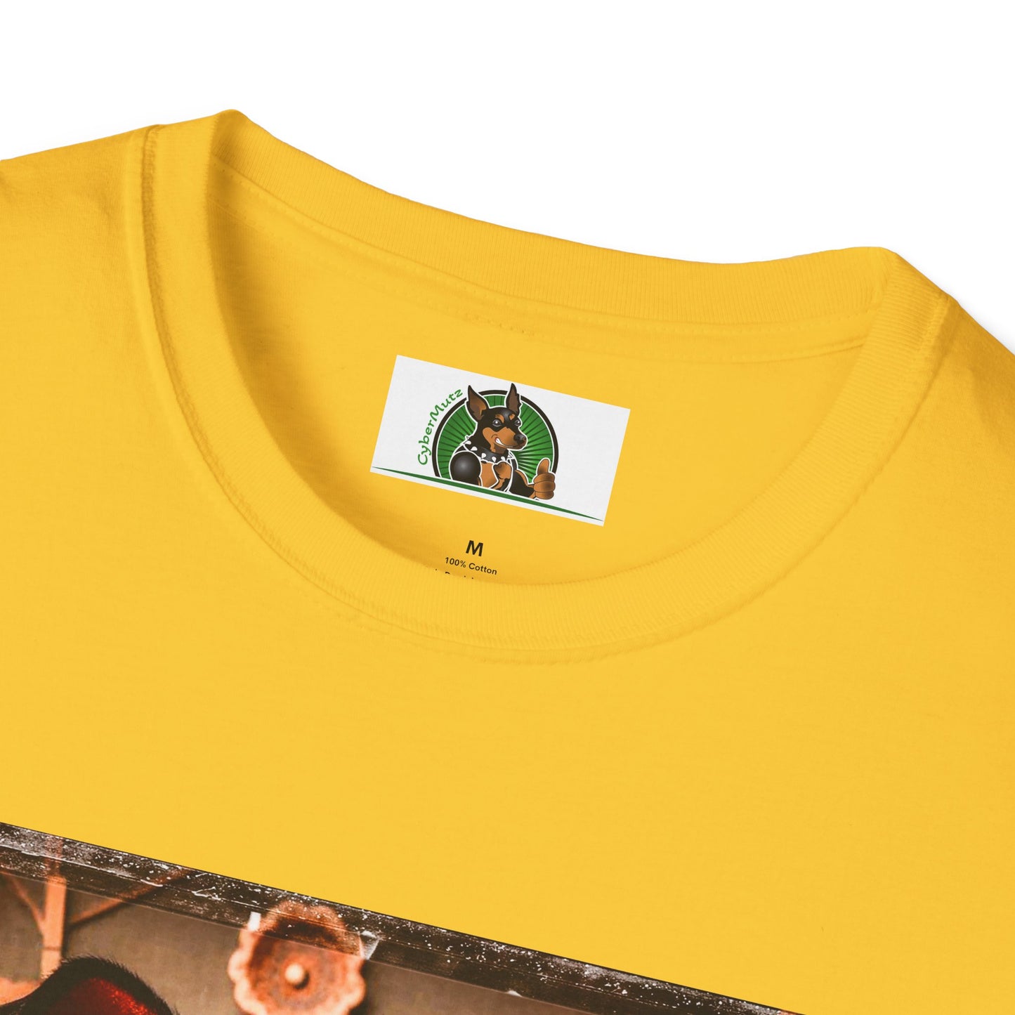 Min Pin T-Shirt hippie dude