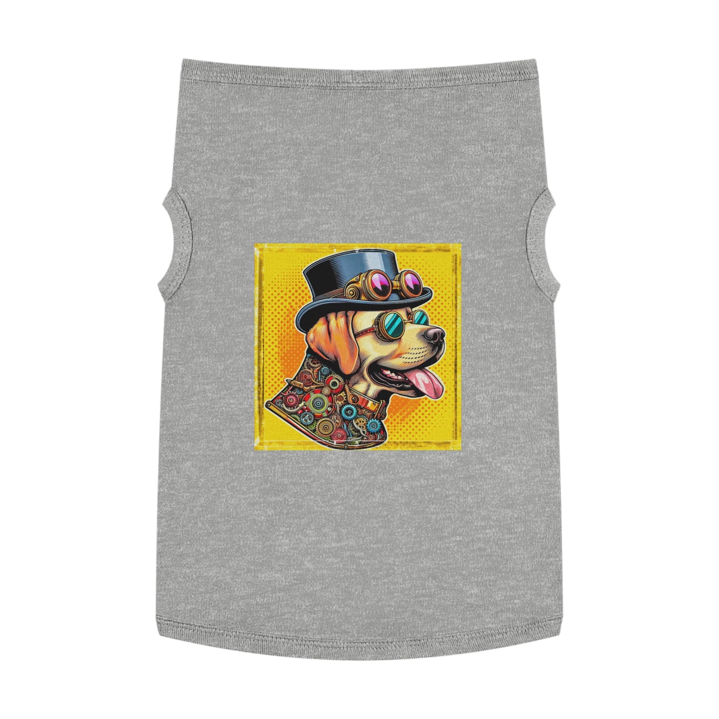 Labrador Retriever steam punk cutie Pets Printify XL Heather