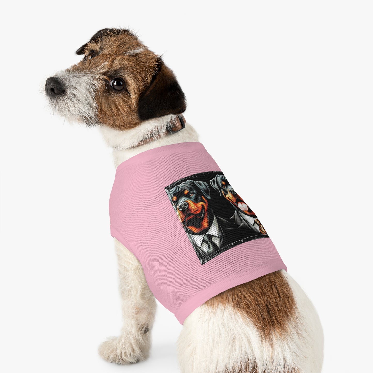 Pet Tank Top Rottie two suits Pets Printify