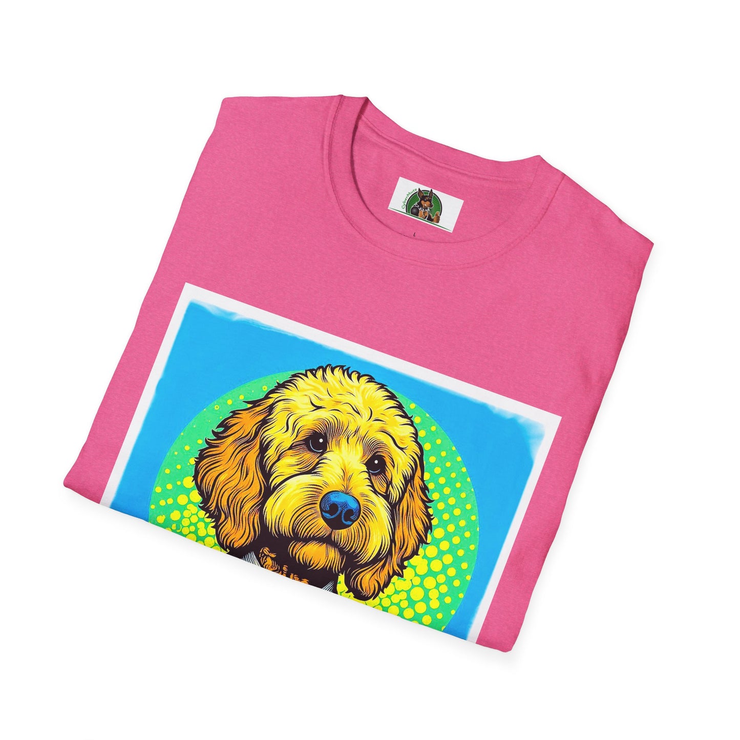 Golden Doodle businessman t shirt