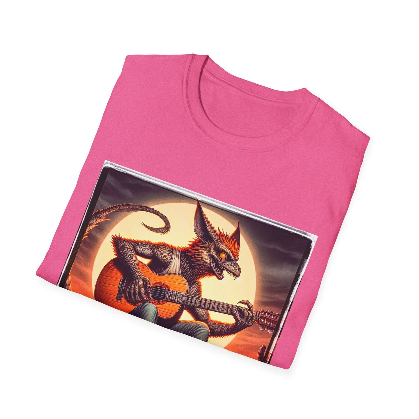 Chupacabra guitar playing t shirt