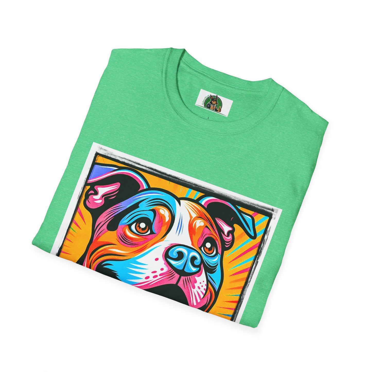 Pit Bull pretty colors shirt