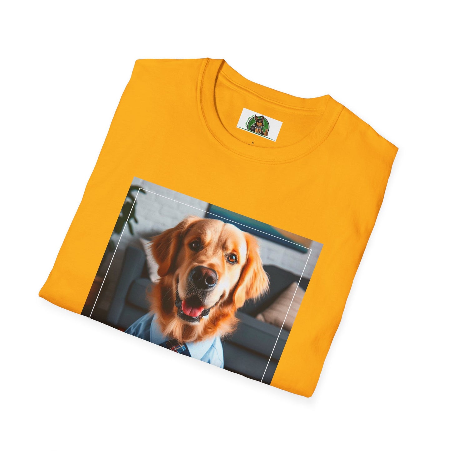Golden Retriever working professional shirt