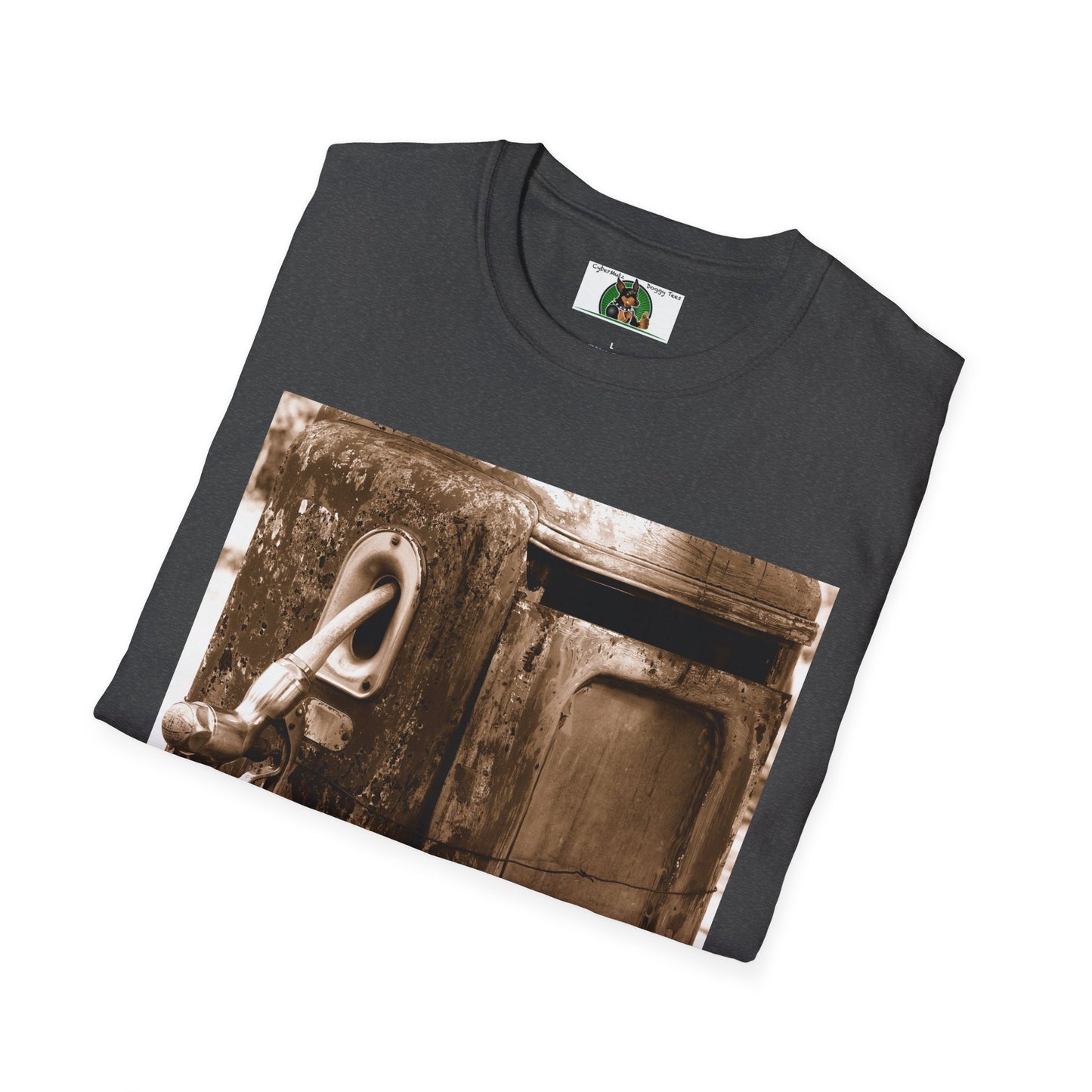 Mis·cel·la·ne·ous Old Gas Pump T-Shirt Printify