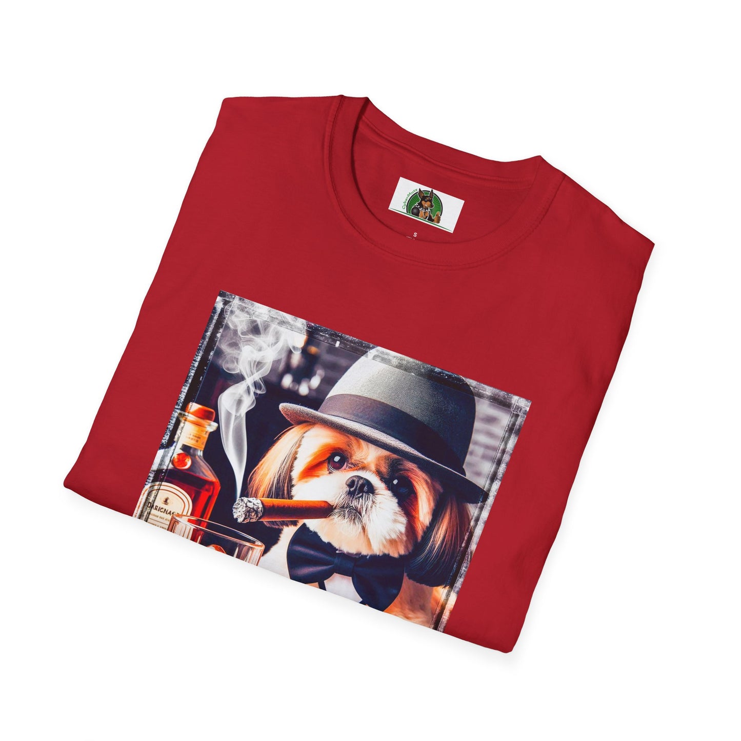 Tzu smoking and drinking shirt