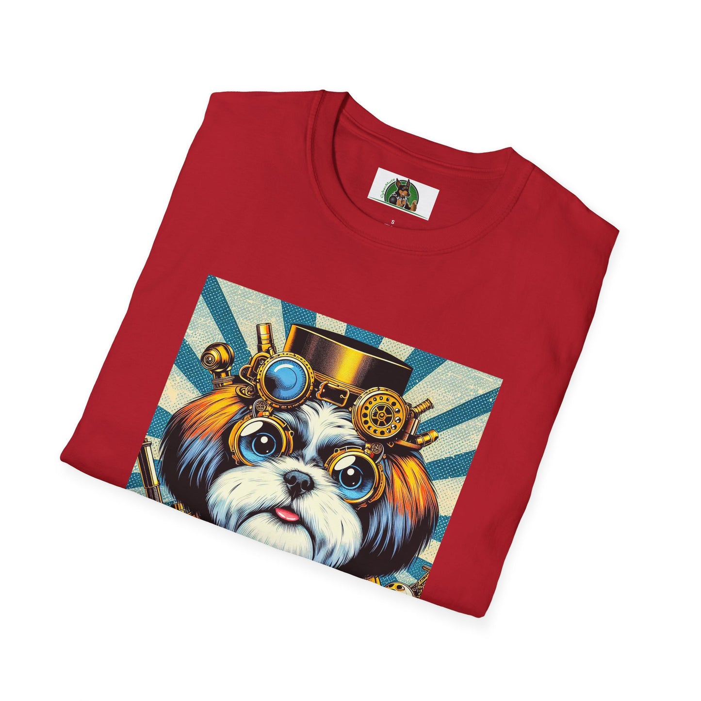 Shih Tzu steam punk shirt