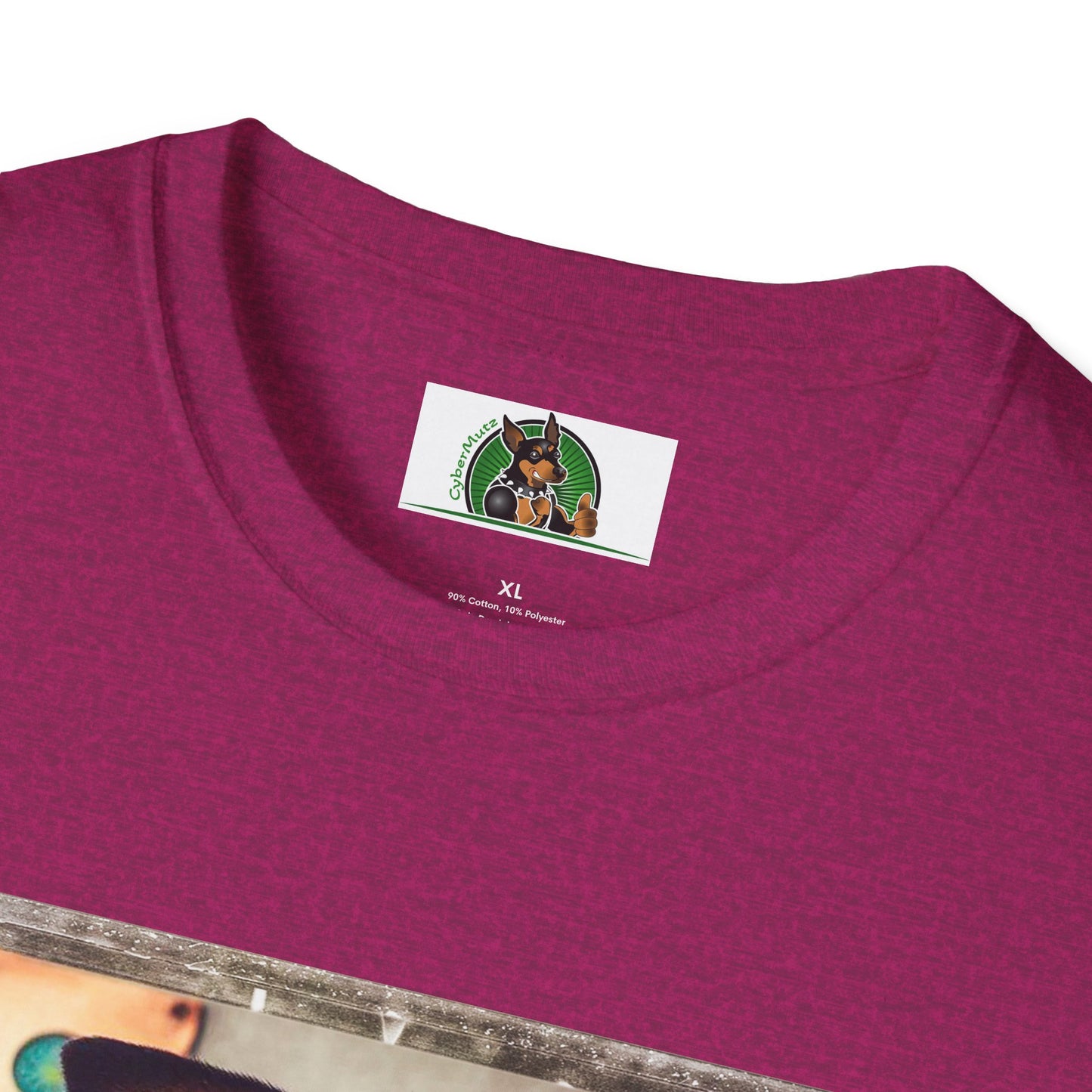 Min Pin T-Shirt hippie girl