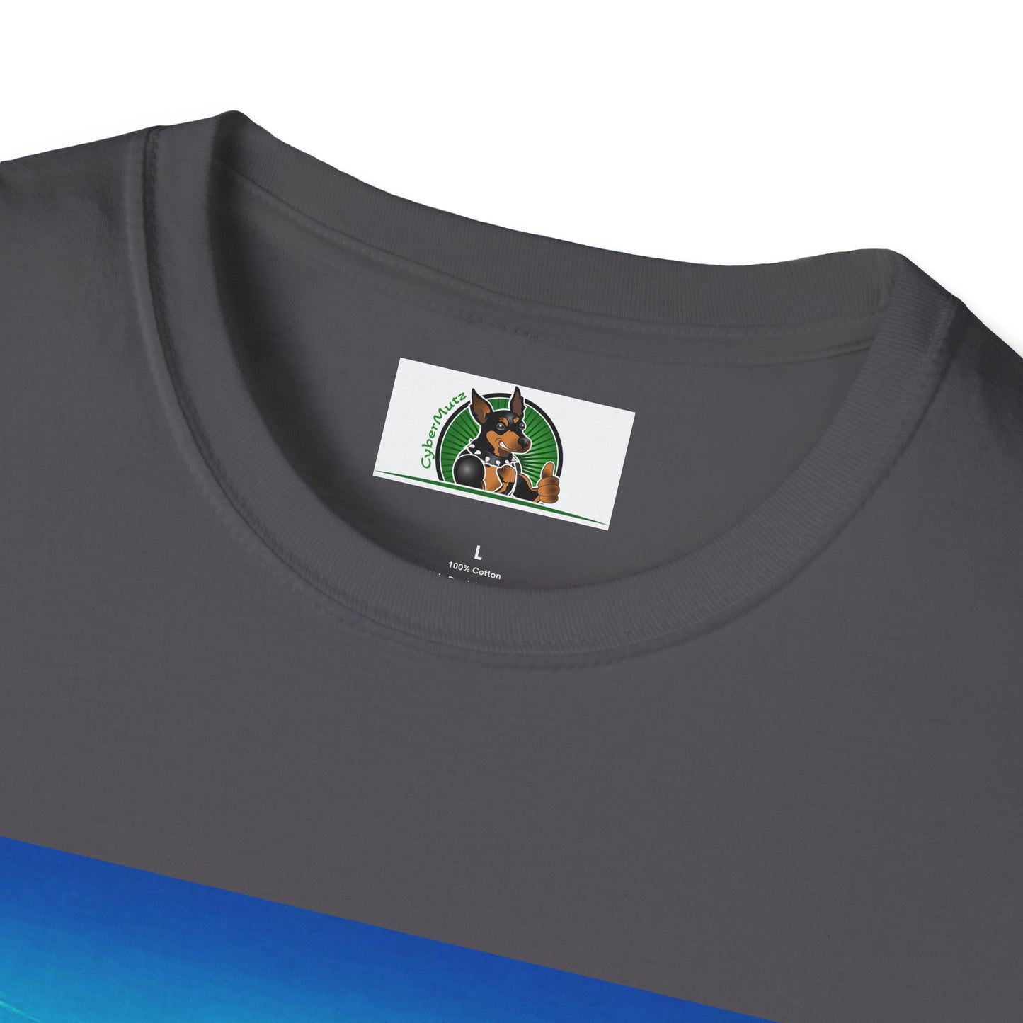 Dachshund crashing waves t shirt T-Shirt Printify