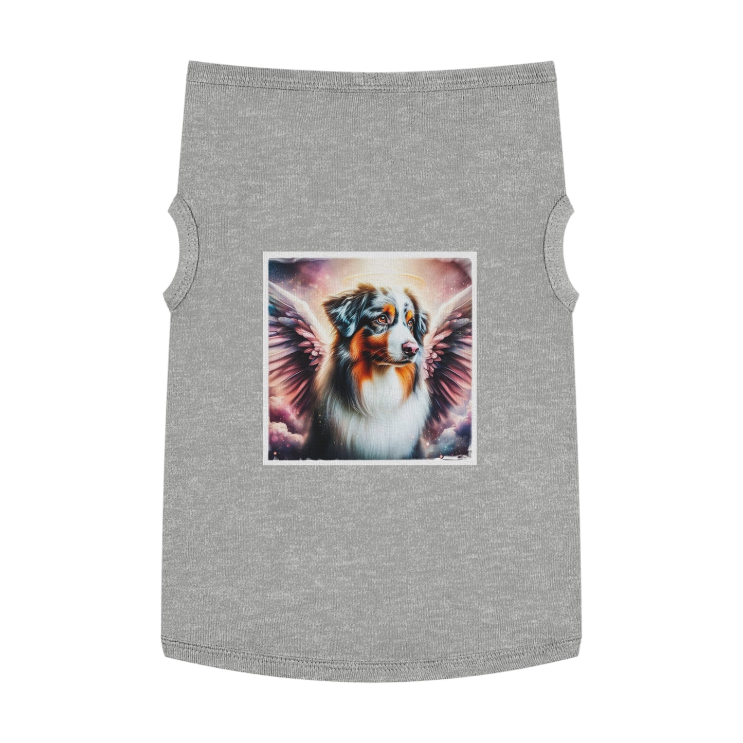 Pet Tank Top Australian Shepherd Pets Printify XL Heather