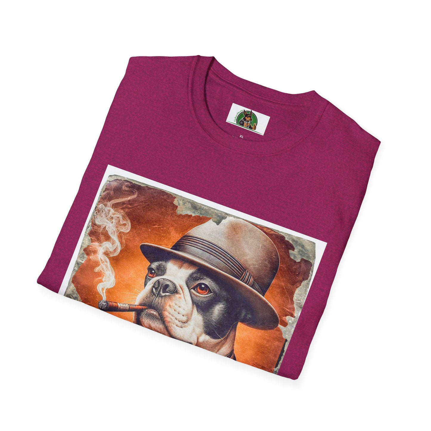 Boston Terrier Smoking T-Shirt