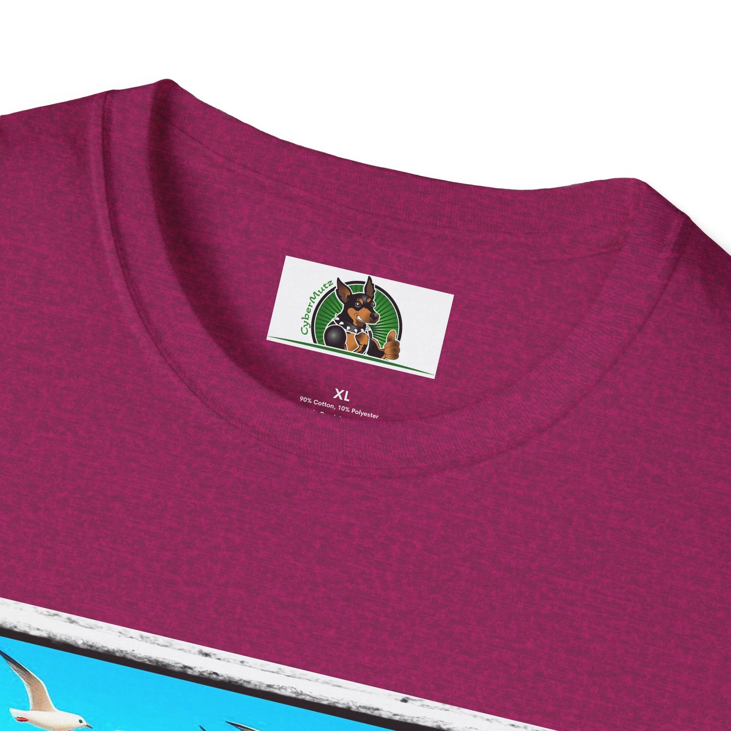 Yorkie blue waves shirt