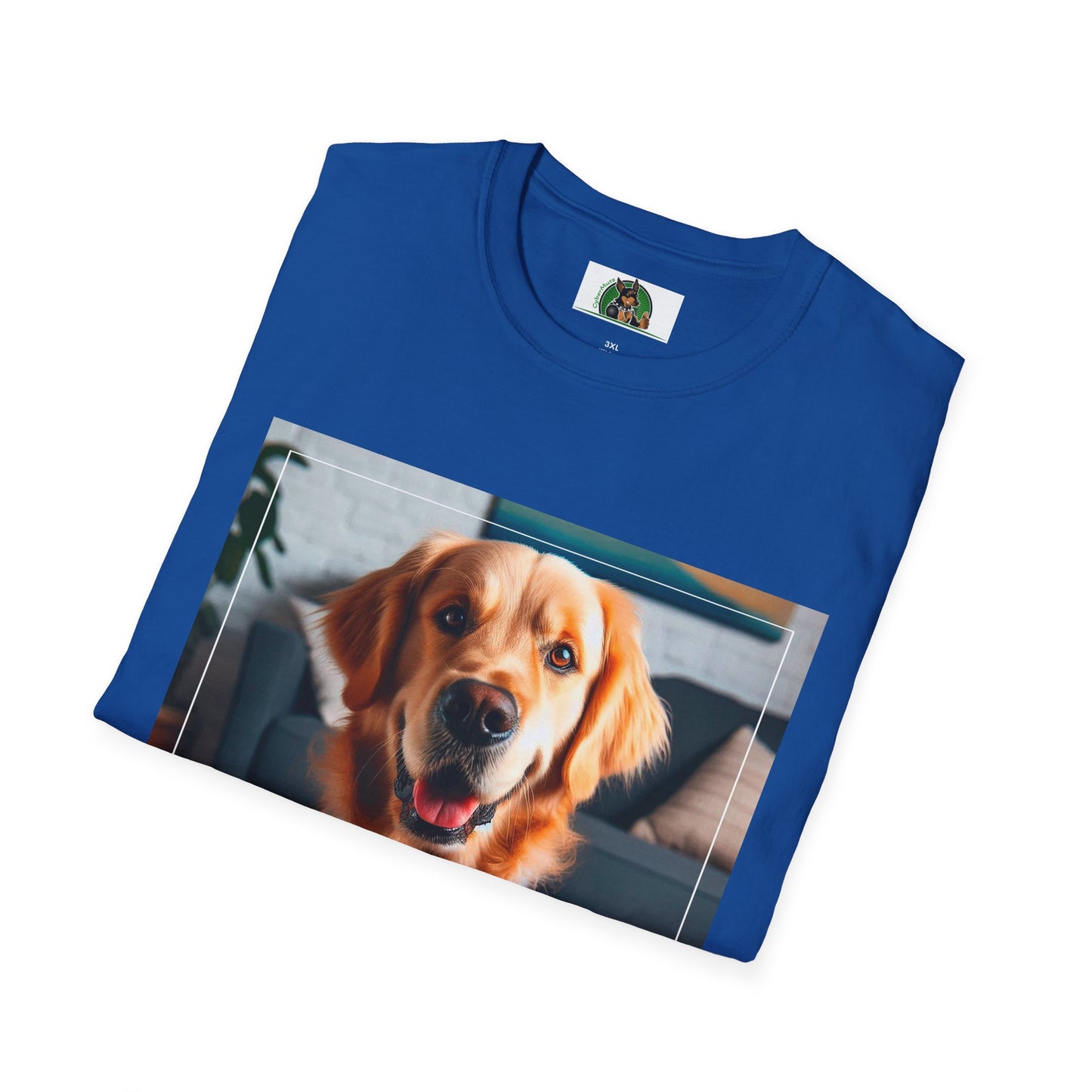 Golden Retriever working professional shirt T-Shirt Printify