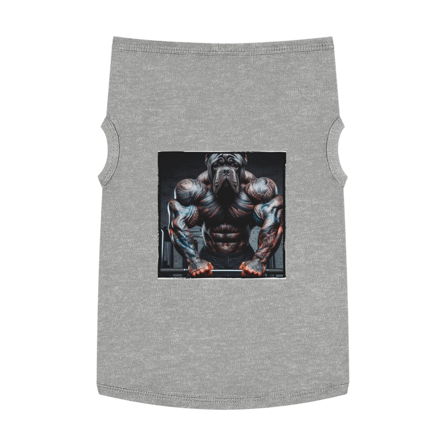 Pet Tank Top Cane Corso Super Buffed Pets Printify XL Heather