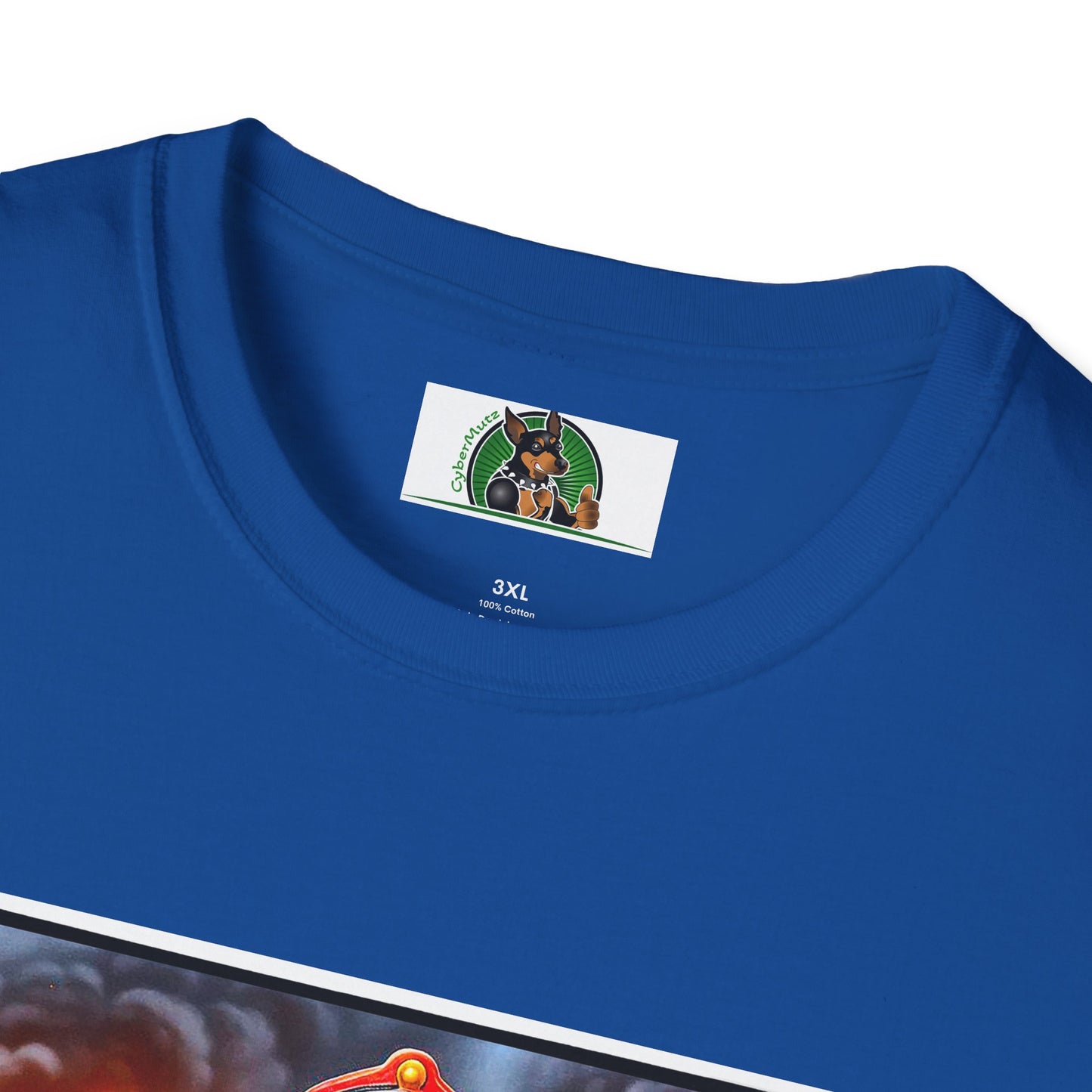 Dalmatian blazing fire t shirt T-Shirt Printify