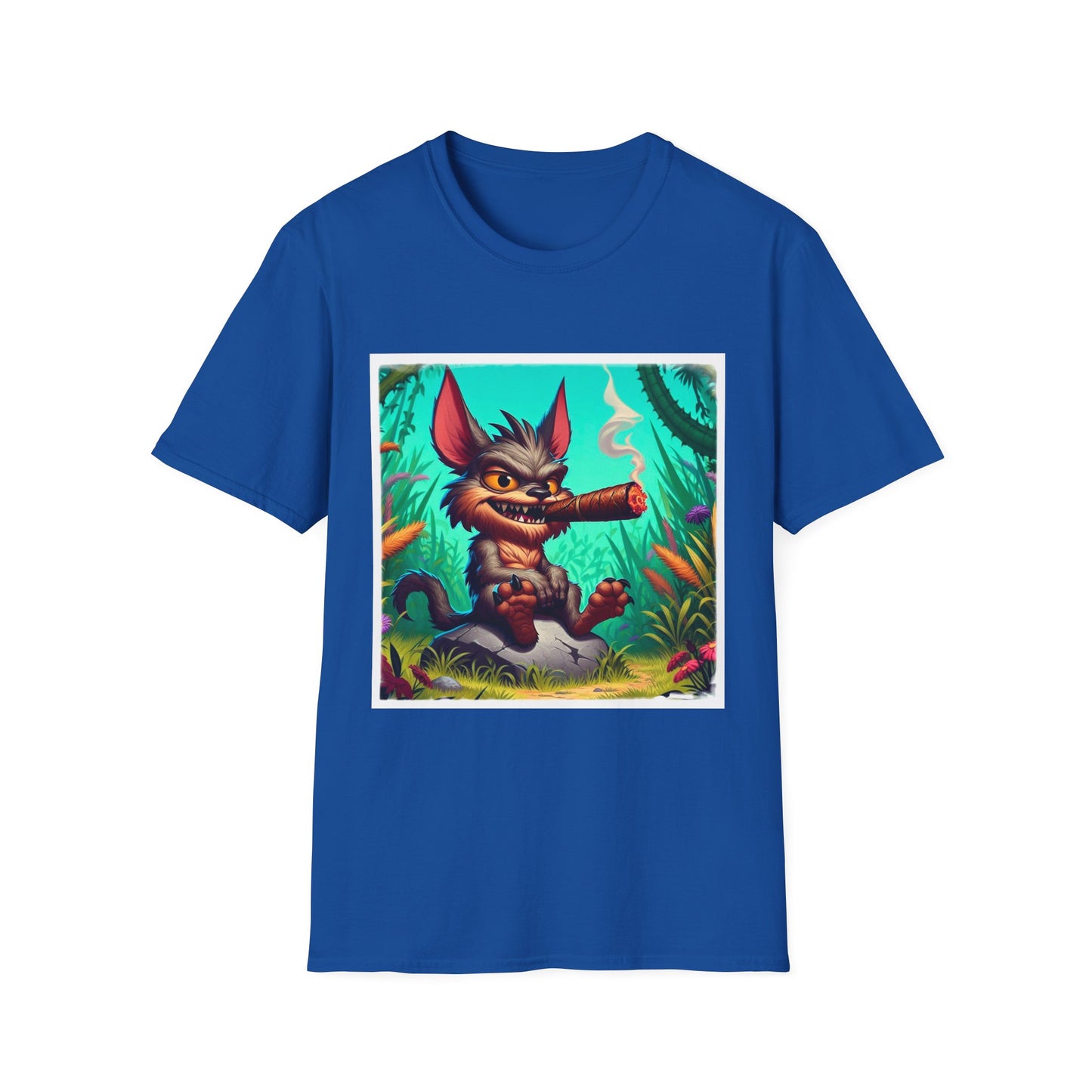 Chupacabra skipping t shirt T-Shirt Printify XS Royal