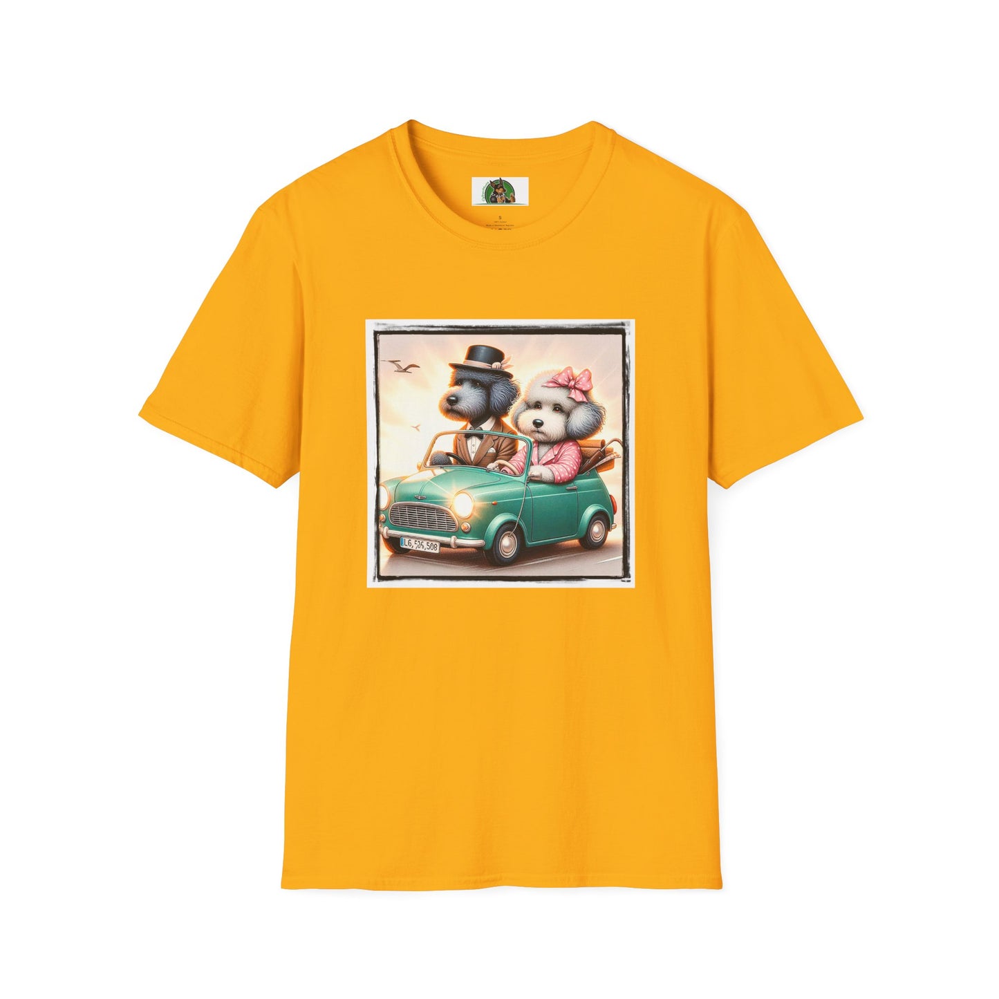 Wacky Shepadoodle T-Shirt Printify S Gold
