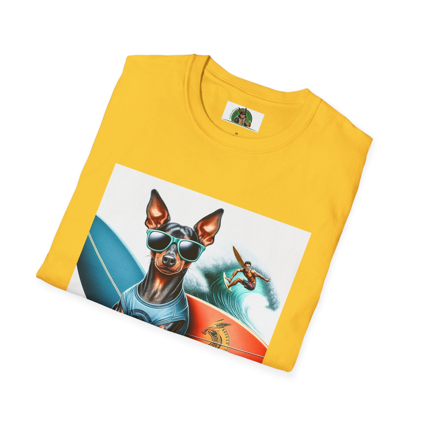 Min Pin T-Shirt surfing boy