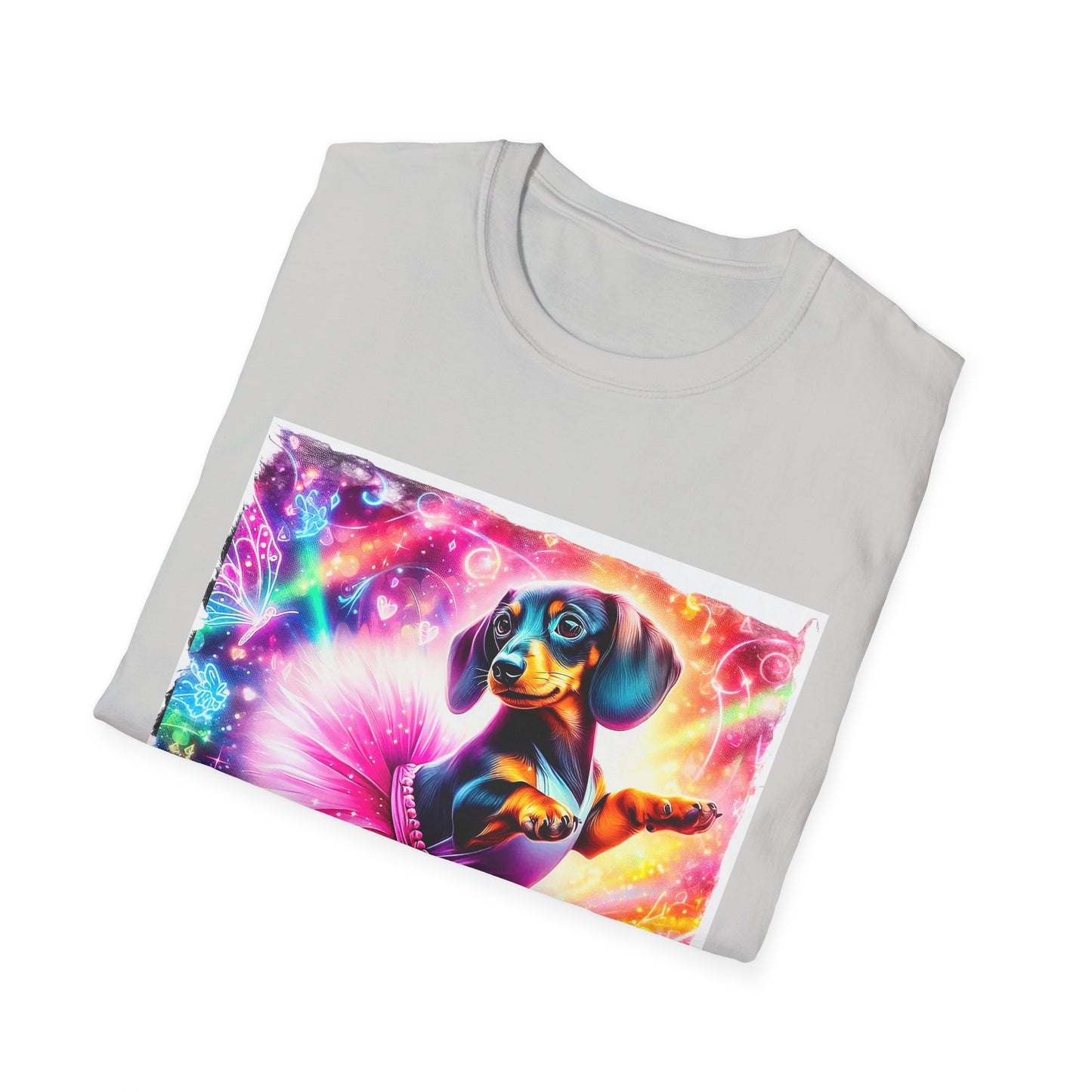 Dachshund pretty ballerina t shirt