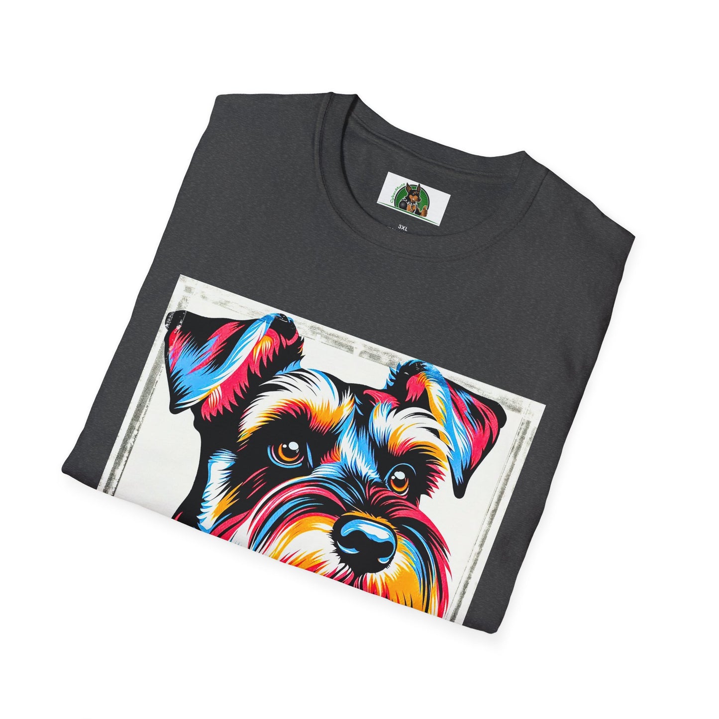 Miniature Schnauzer pop art shirt T-Shirt Printify