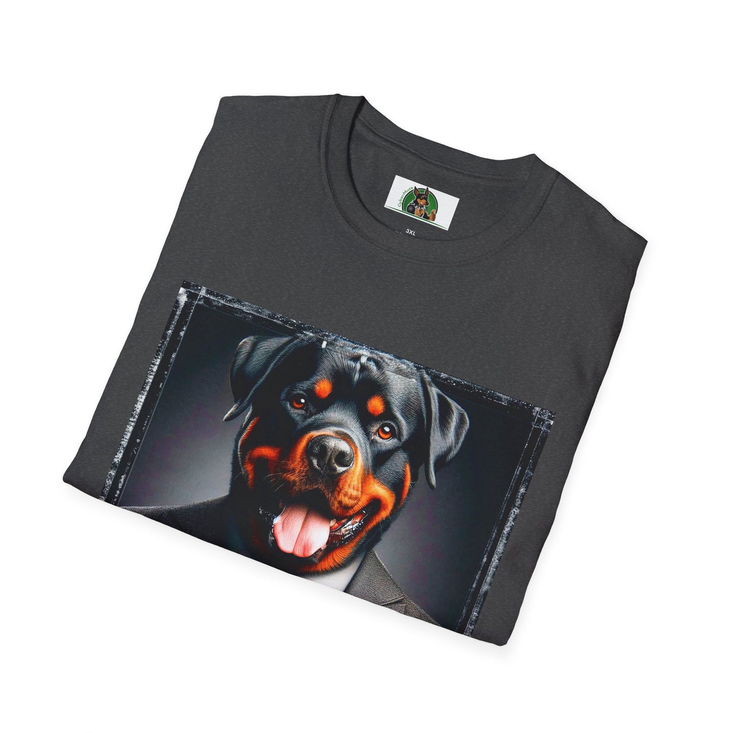 Rottweiler nice suit shirt T-Shirt Printify