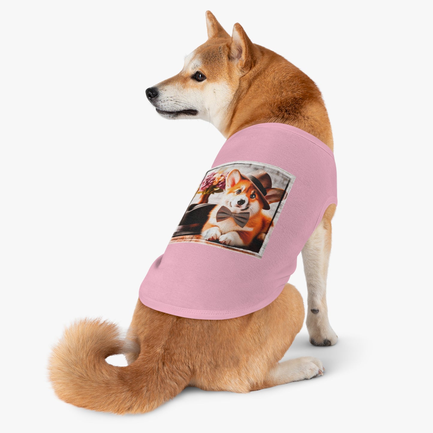 Pet Tank Top Pembroke Welsh Corgi Pets Printify