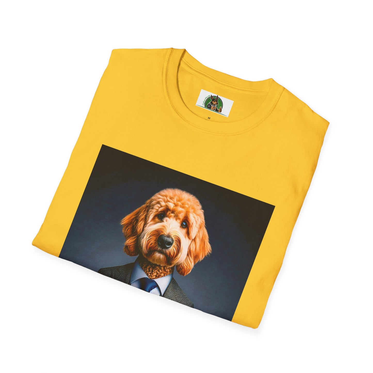 Golden Doodle professional businessman