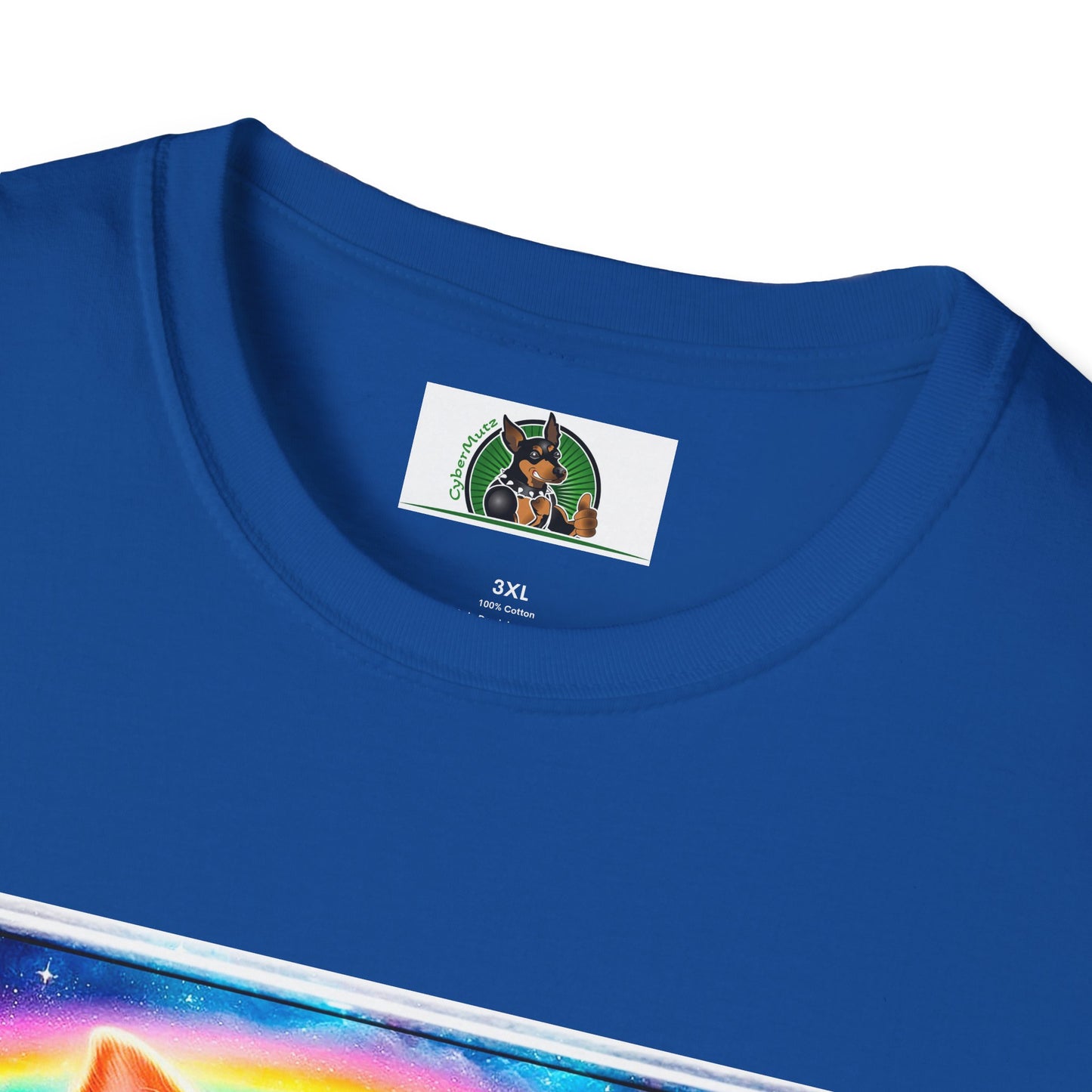 Yorkie rainbow bridge shirt T-Shirt Printify