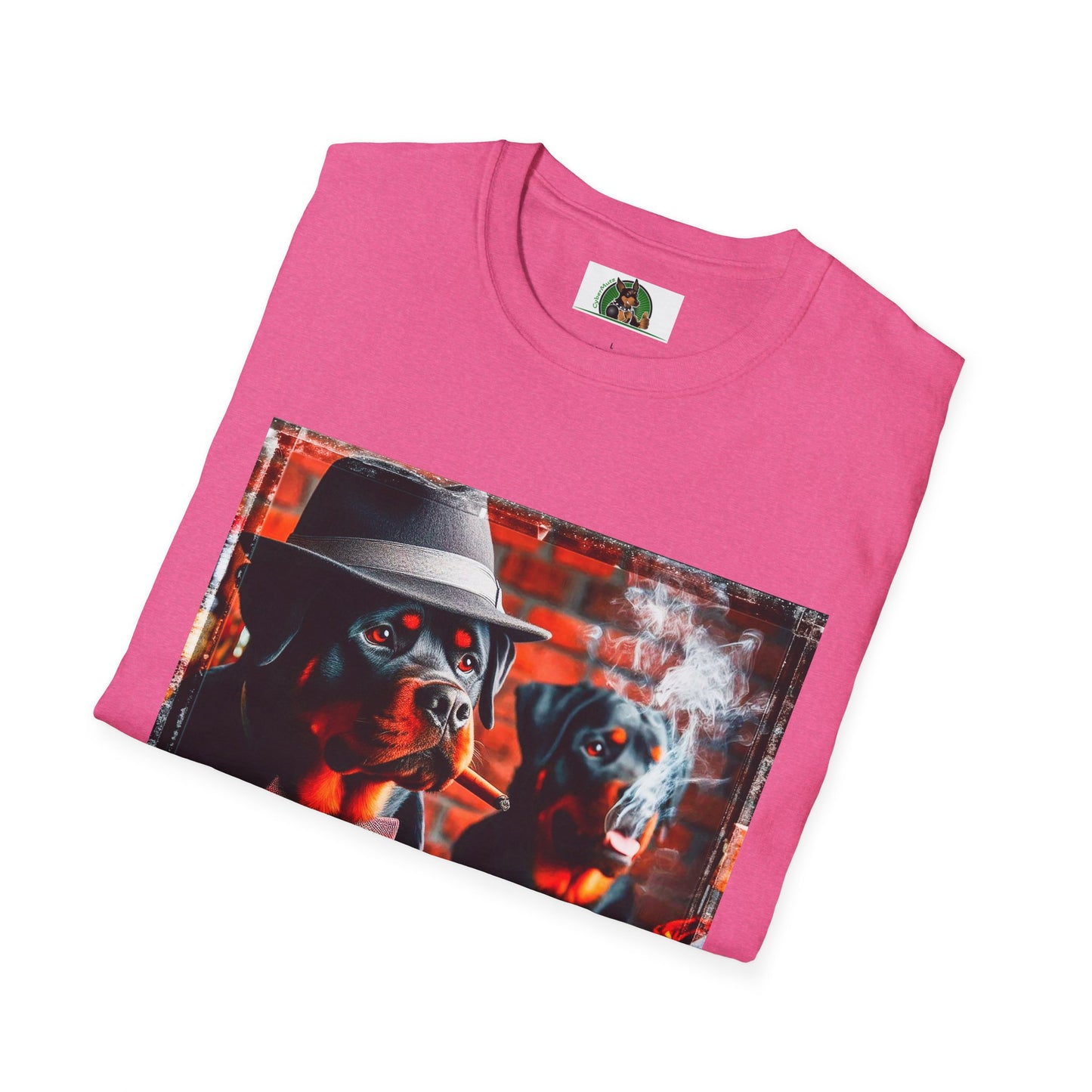 Rottweiler friends smoking shirt