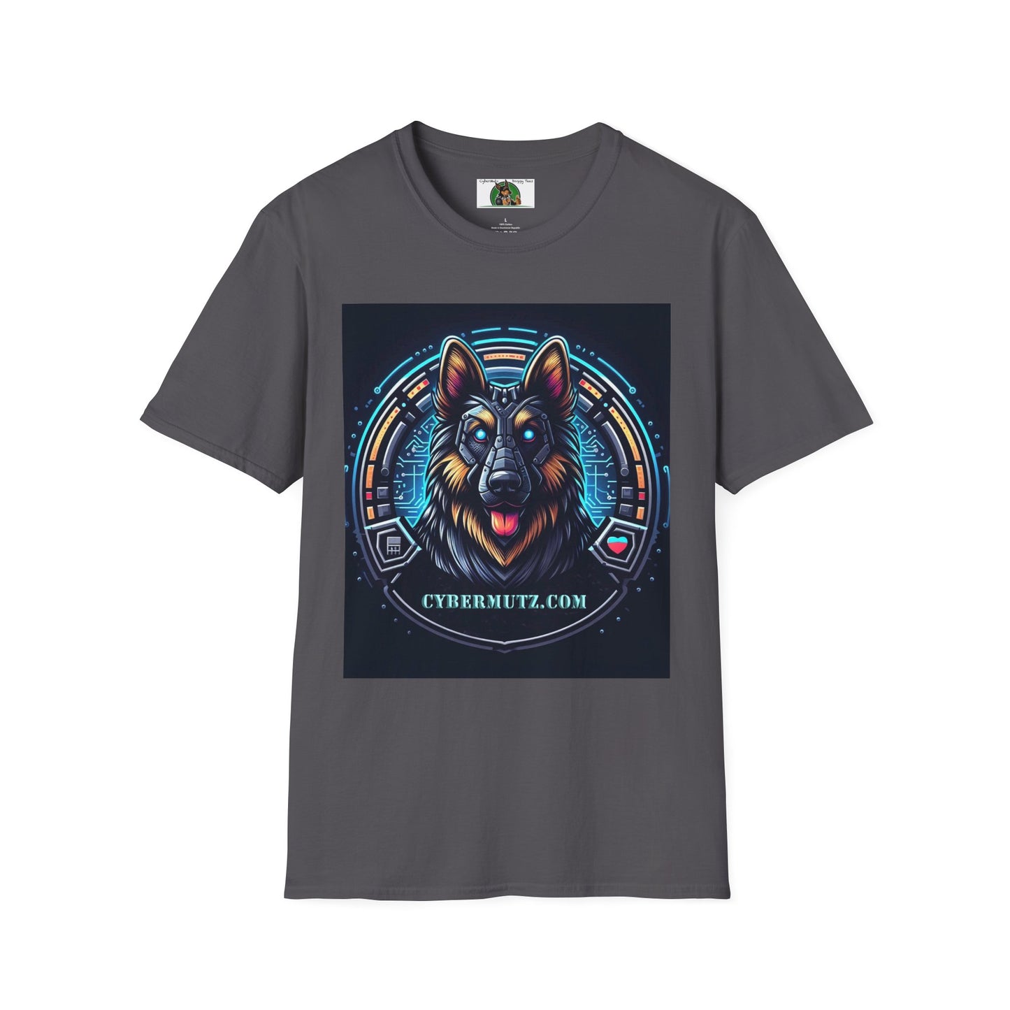 CyberMutz.Com Unisex Softstyle T-Shirt T-Shirt Printify S Charcoal