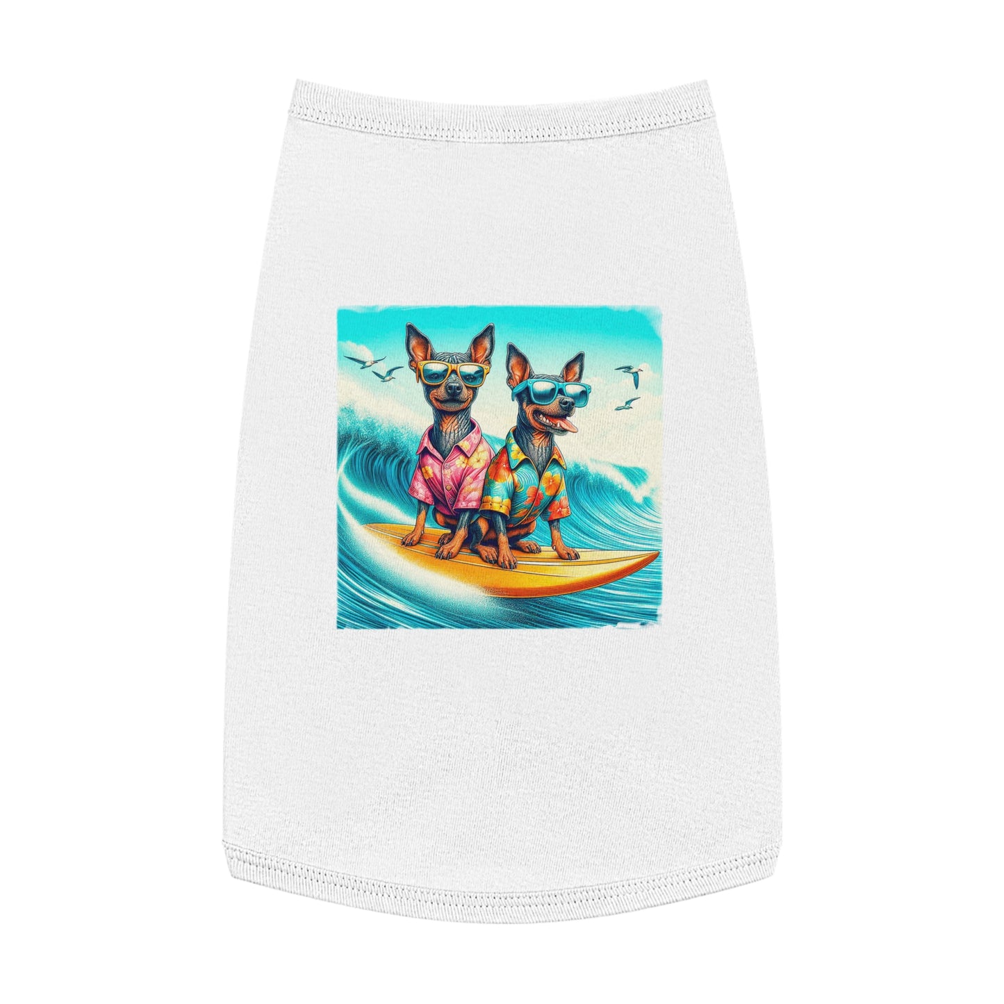 Mexican Hairless surfimg cutie shirt Pets Printify L White