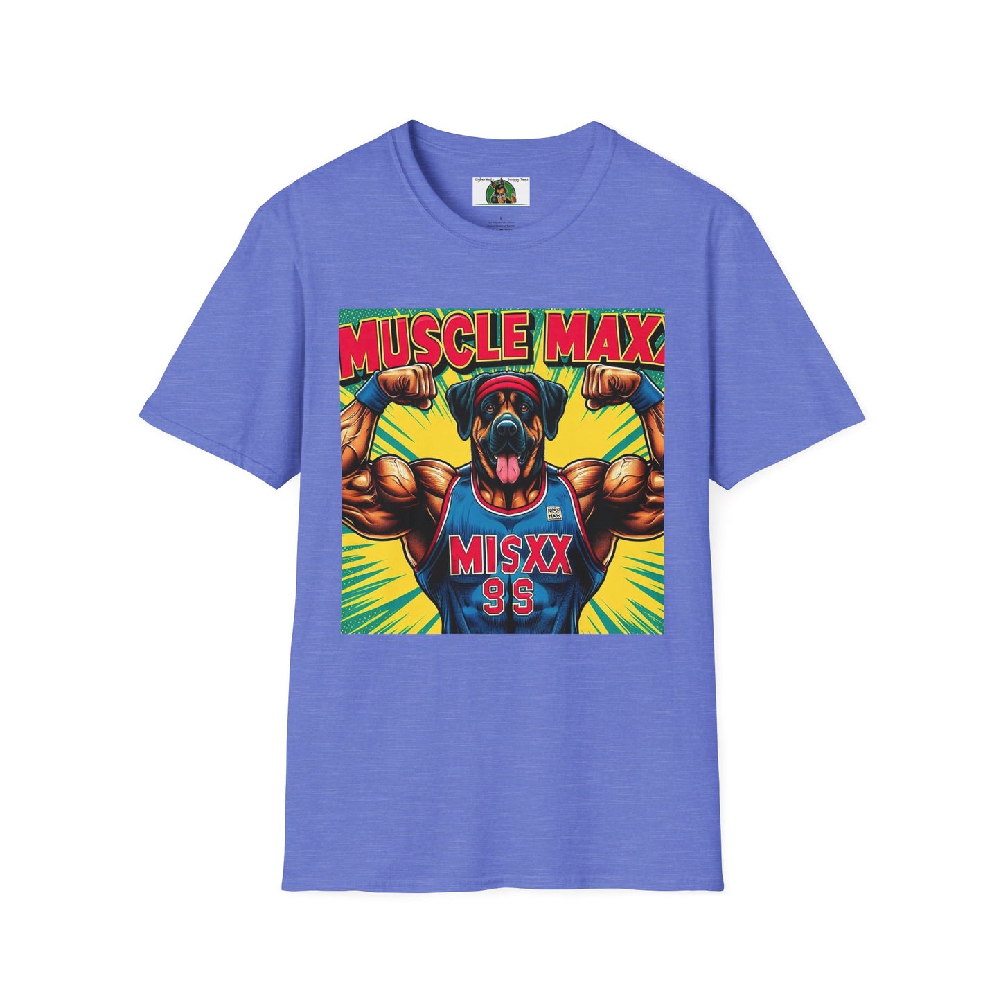 Wacky Pop Art T-Shirt Printify Heather Royal S