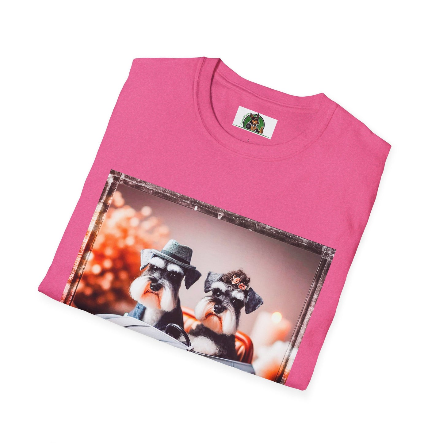 Miniature Schnauzer just married shirt