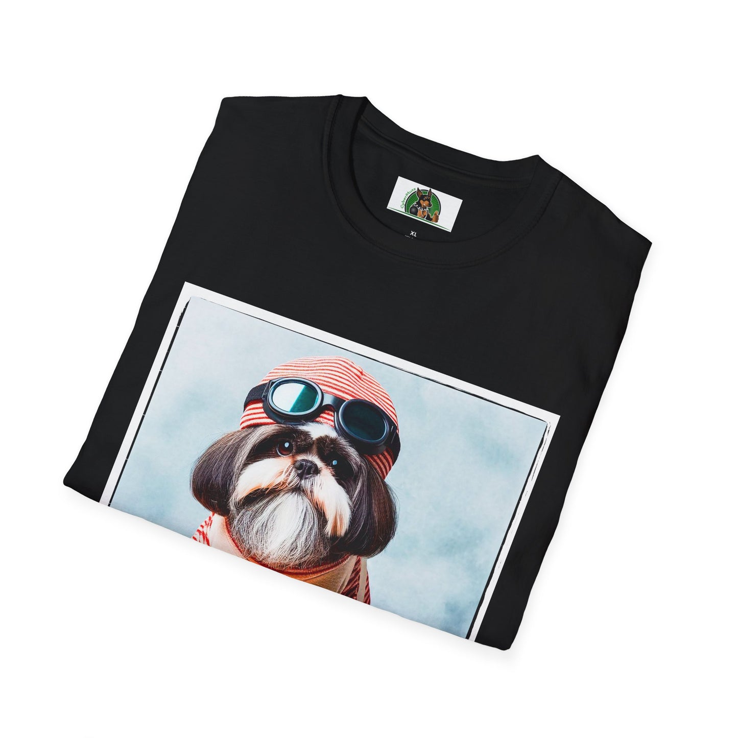 Shih Tzu pretty surfer shirt T-Shirt Printify
