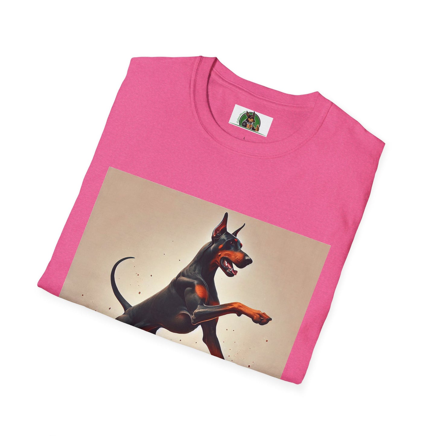 Dancing Doberman Unisex T-Shirt