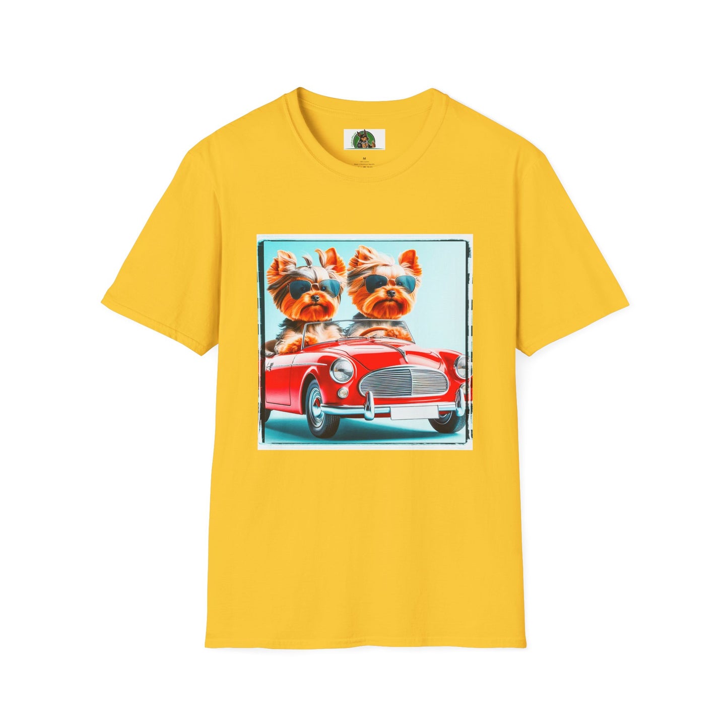 Wacky Yorkie fun girls shirt T-Shirt Printify S Daisy