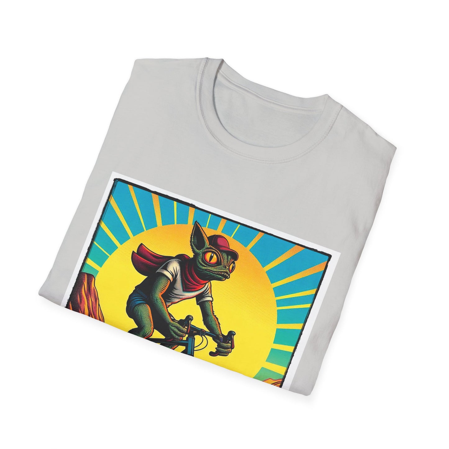 Chupacabra bike riding t shirt
