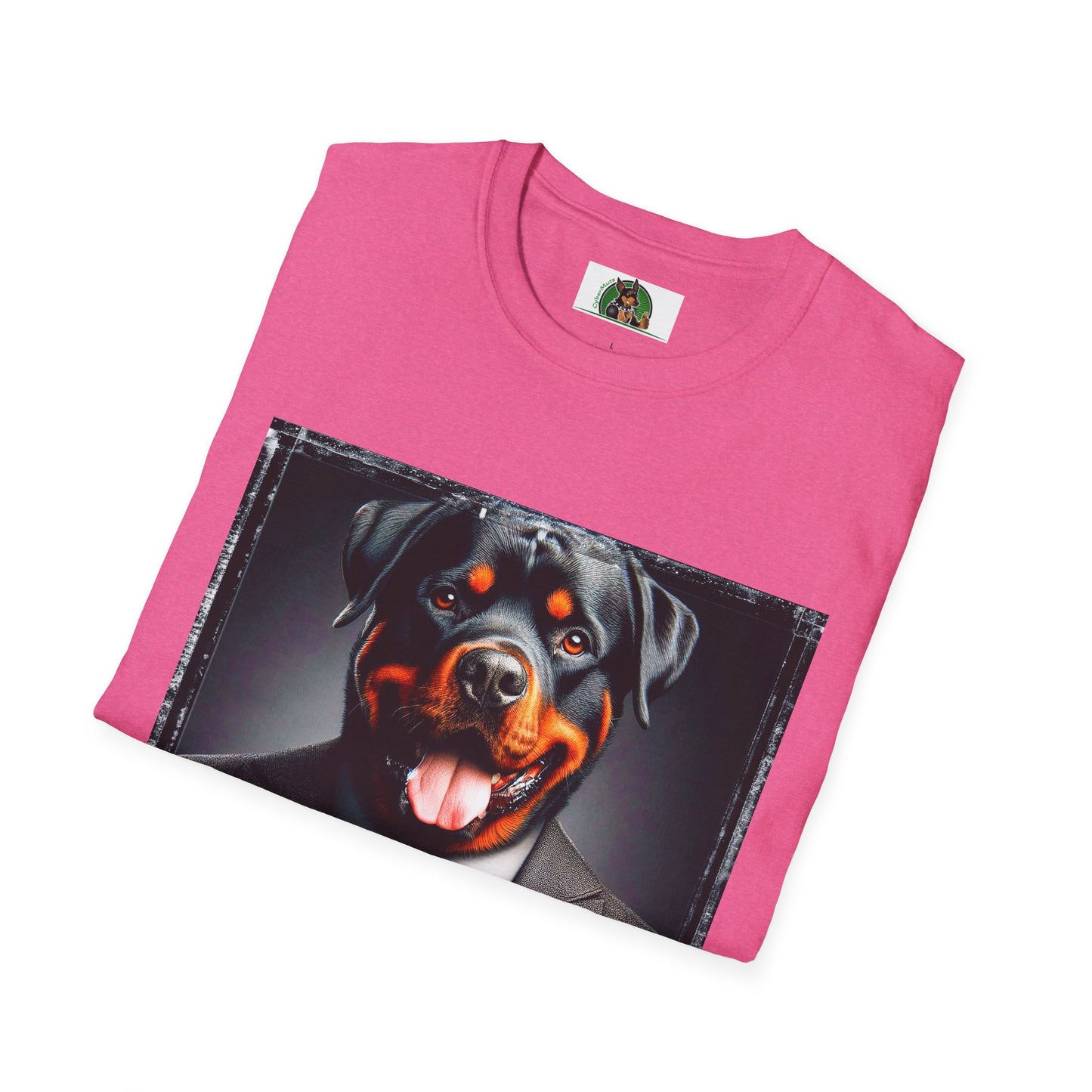 Rottweiler nice suit shirt