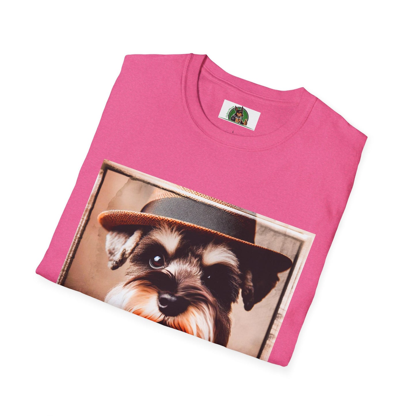 Miniature Schnauzer top hat shirt