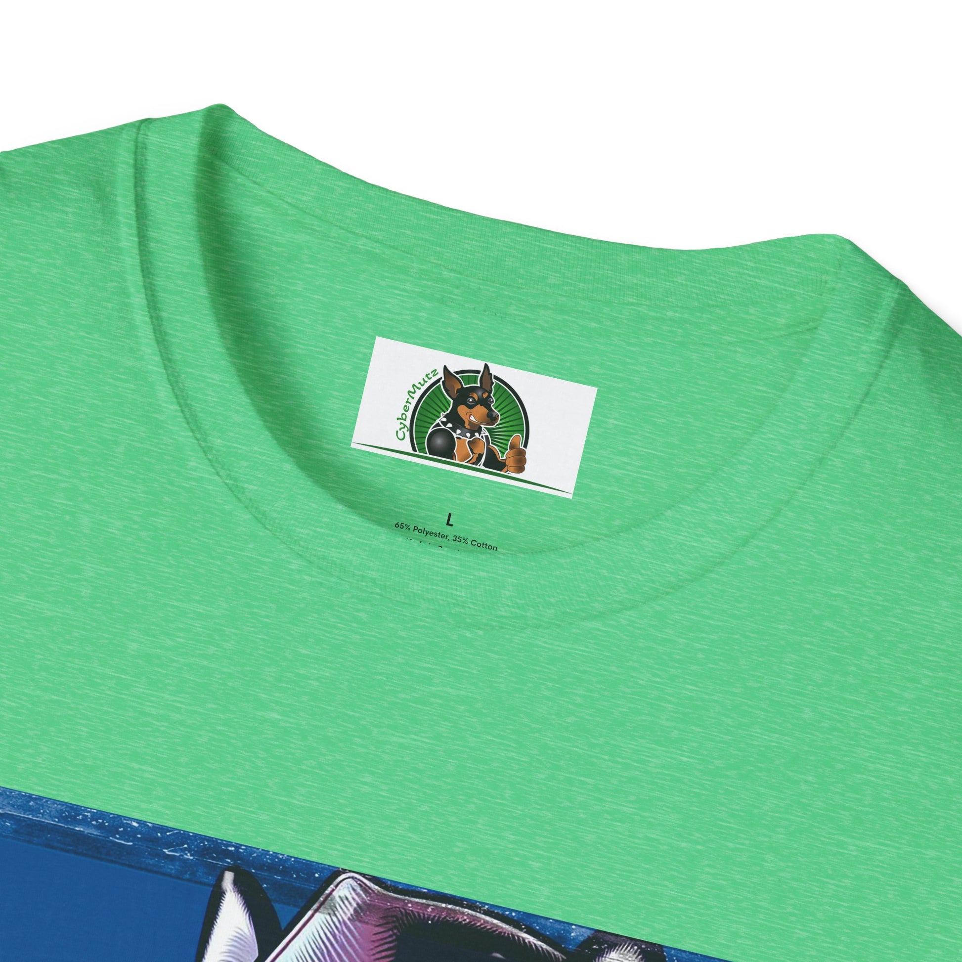 Husky smoking guy T-Shirt Printify