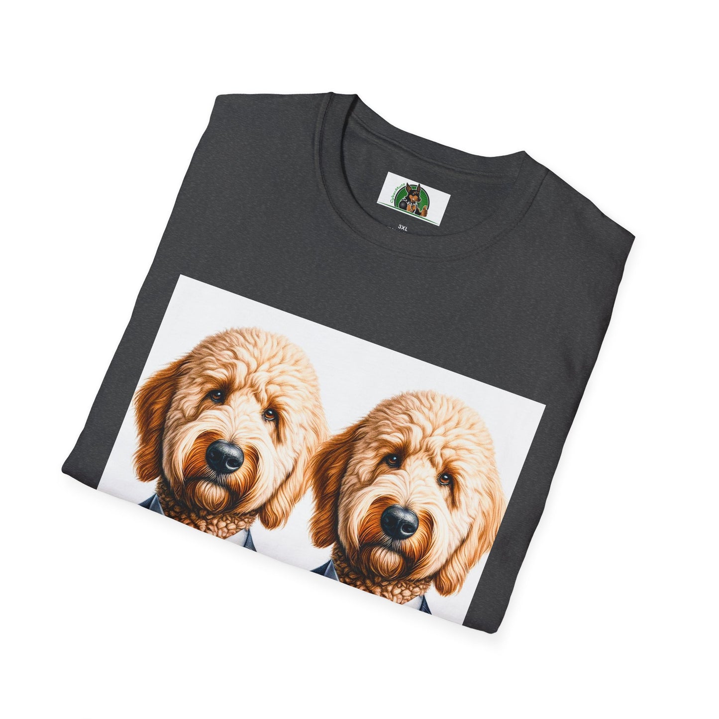 Golden Doodle two suits shirt T-Shirt Printify