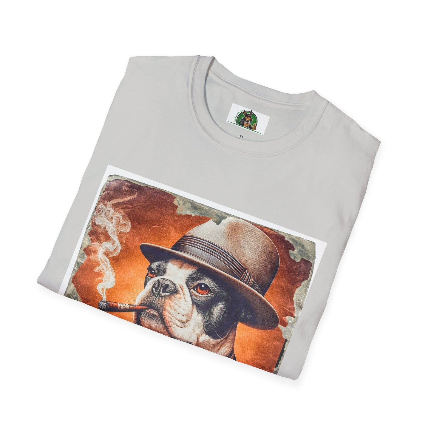 Boston Terrier Smoking T-Shirt
