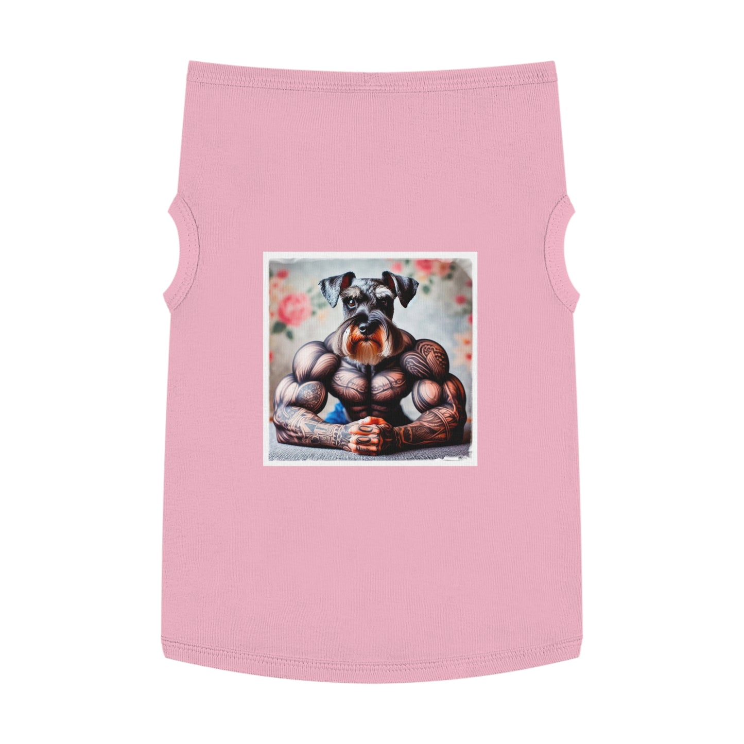 Miniature Schnauzer gym rat shirt Pets Printify XL Pink