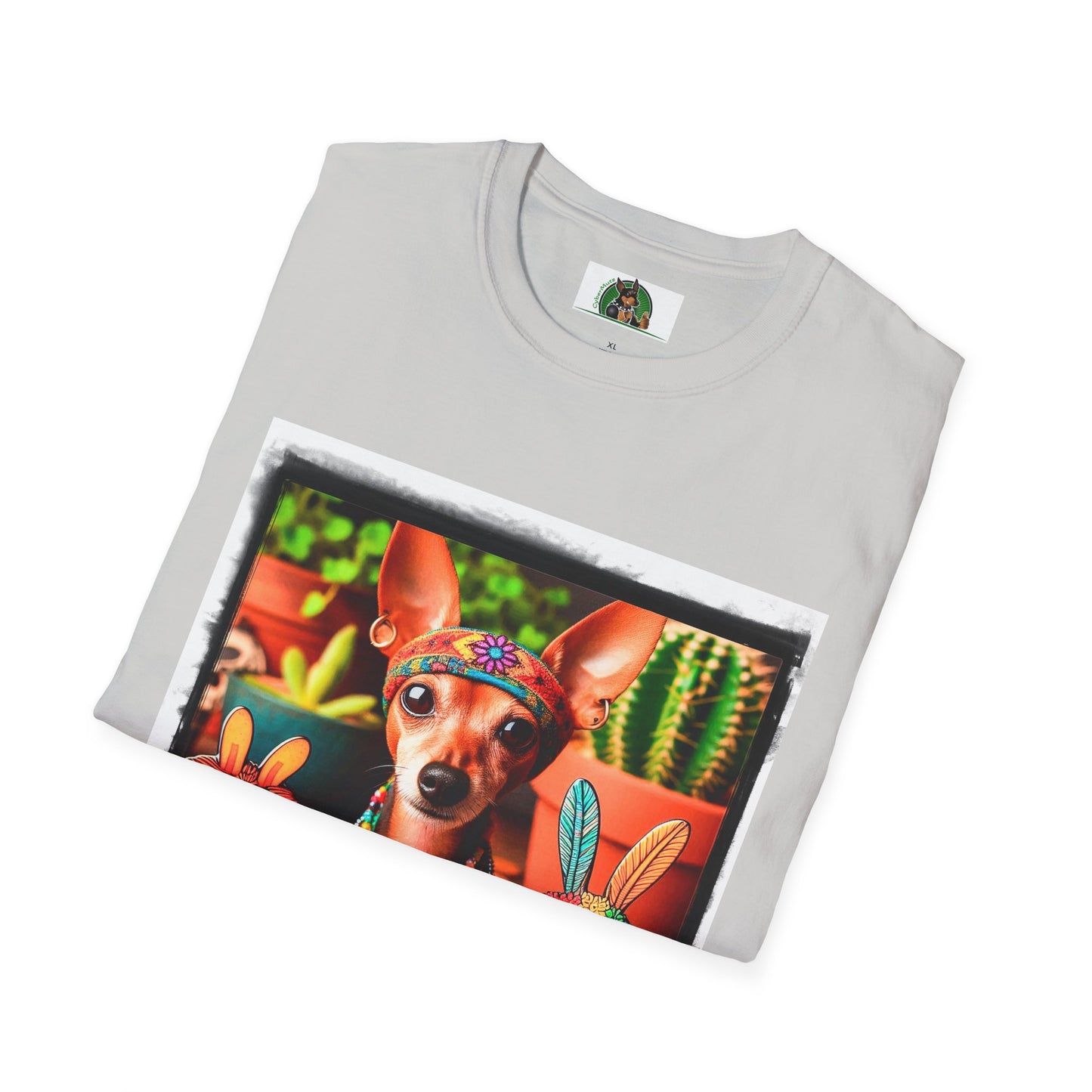 Min Pin T-Shirt 70s hippie
