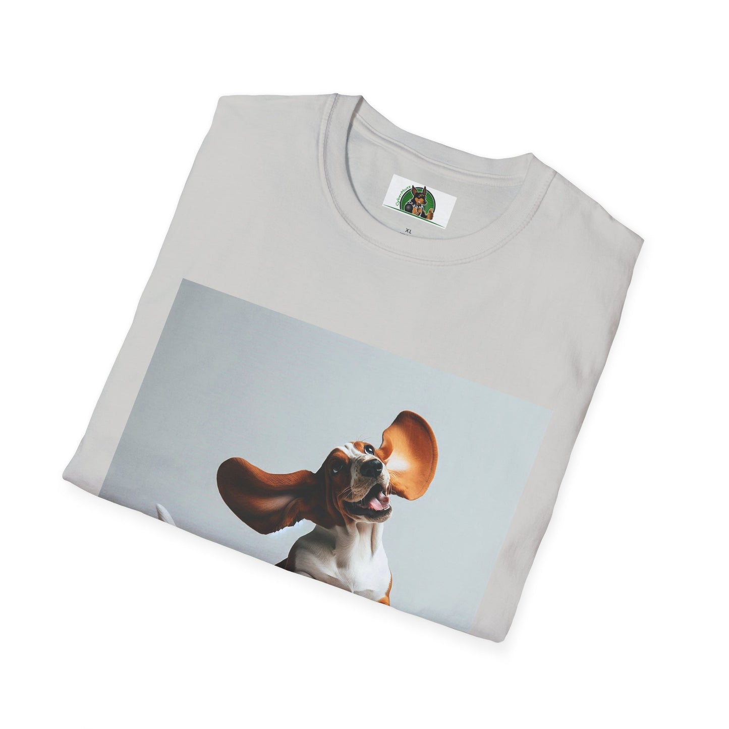 Bassett Hound T-Shirt - Dancing Dog Design