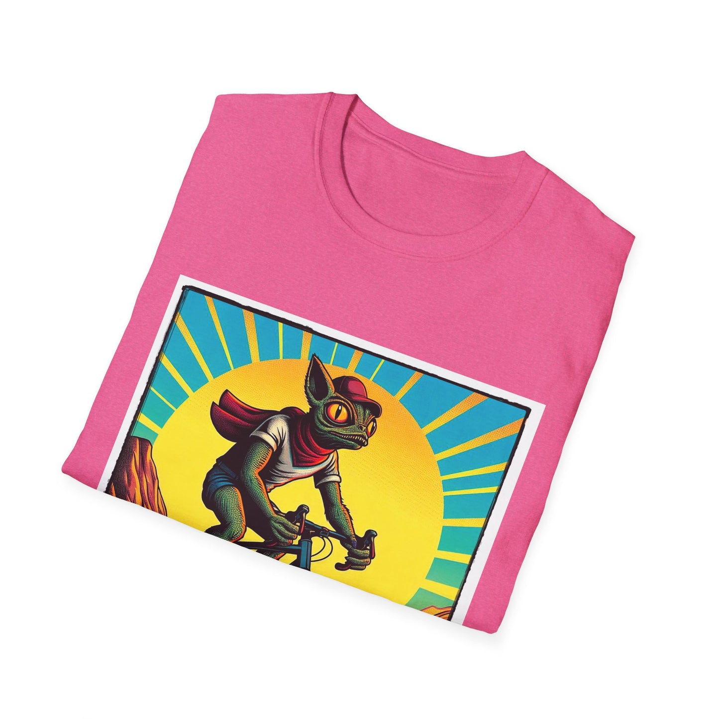 Chupacabra bike riding t shirt