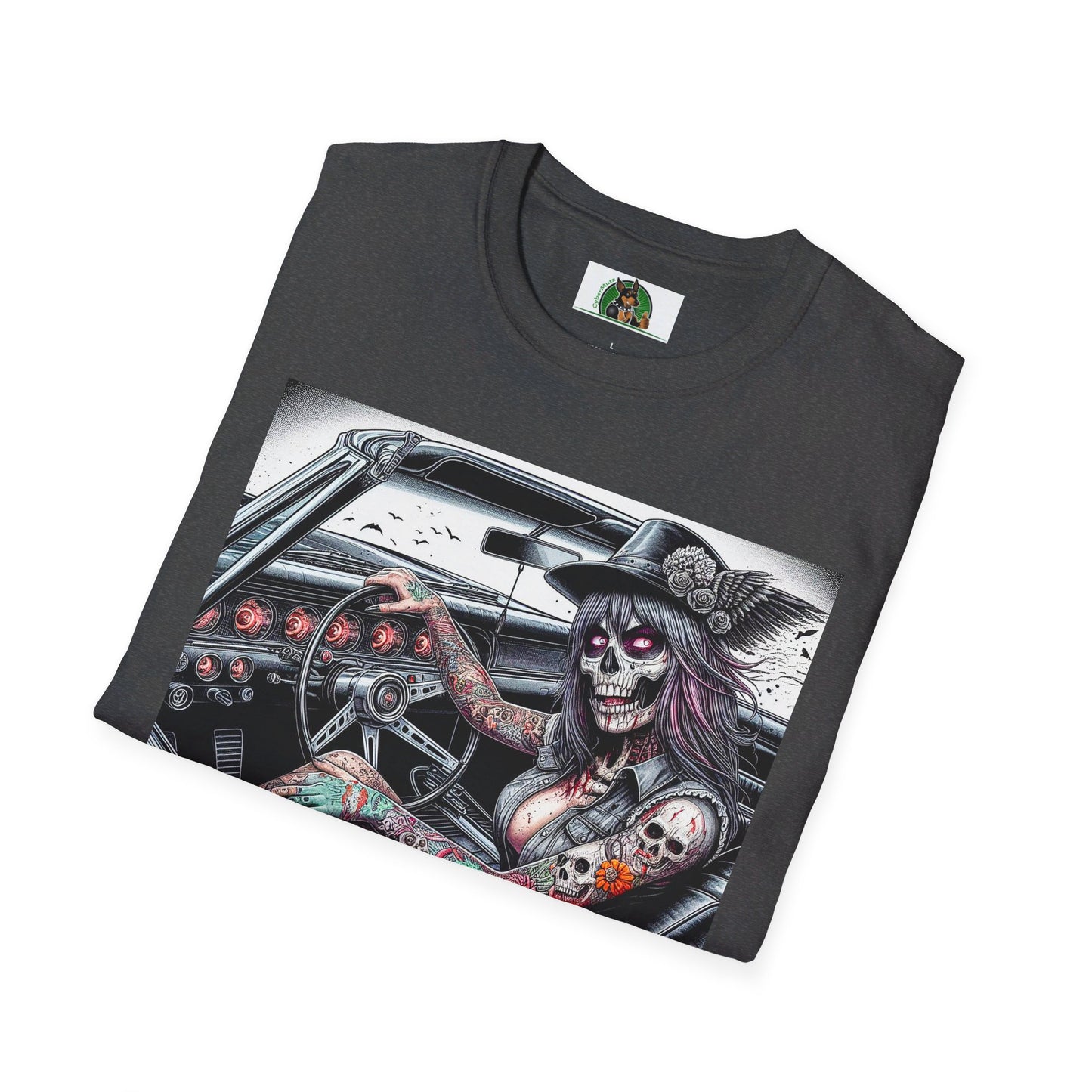 Zombie Girl T-Shirt Printify