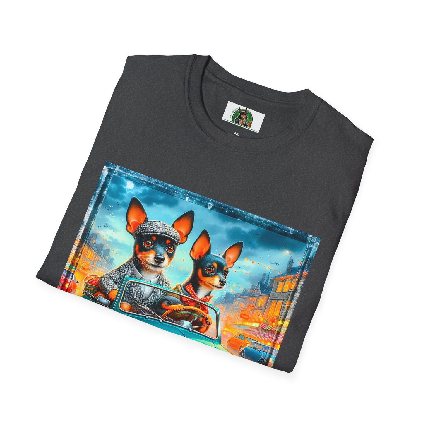 Wacky Rat Terrier T-Shirt married couple T-Shirt Printify